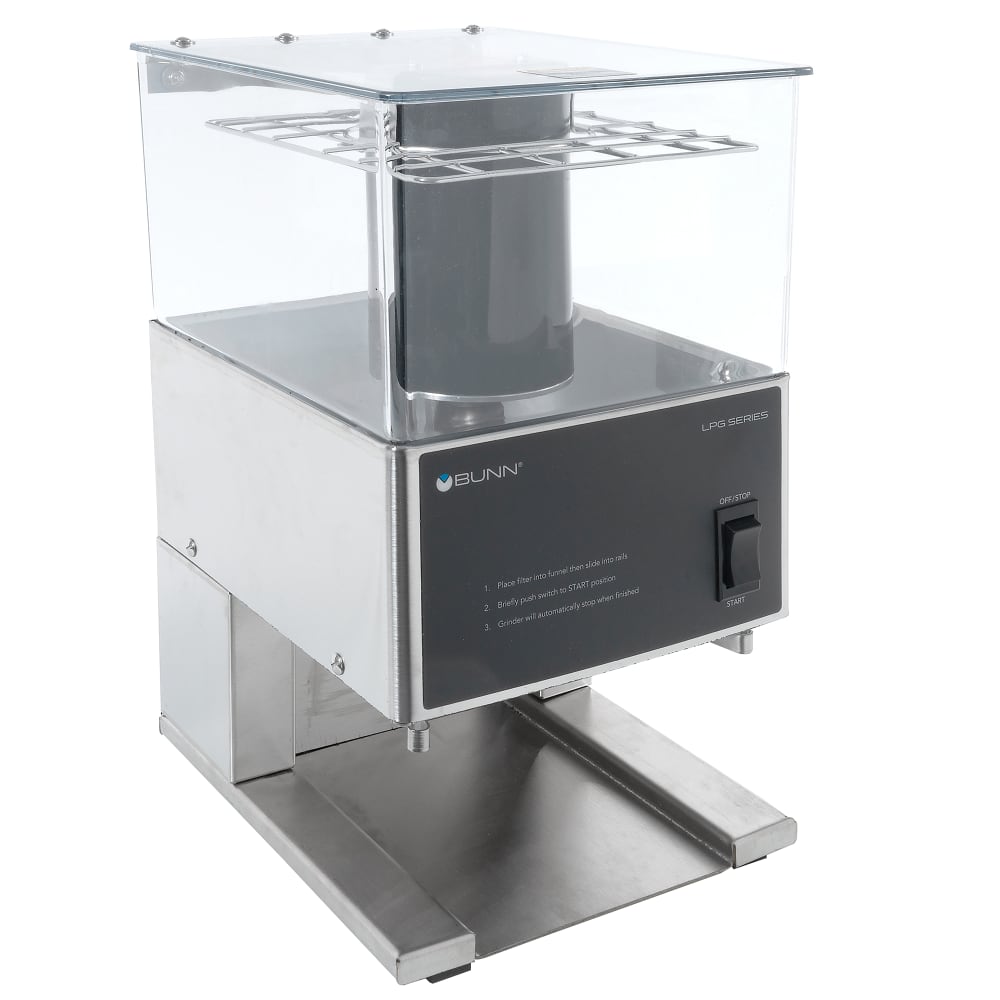 Bunn LPG-1 stainless steel mill 120v 15a