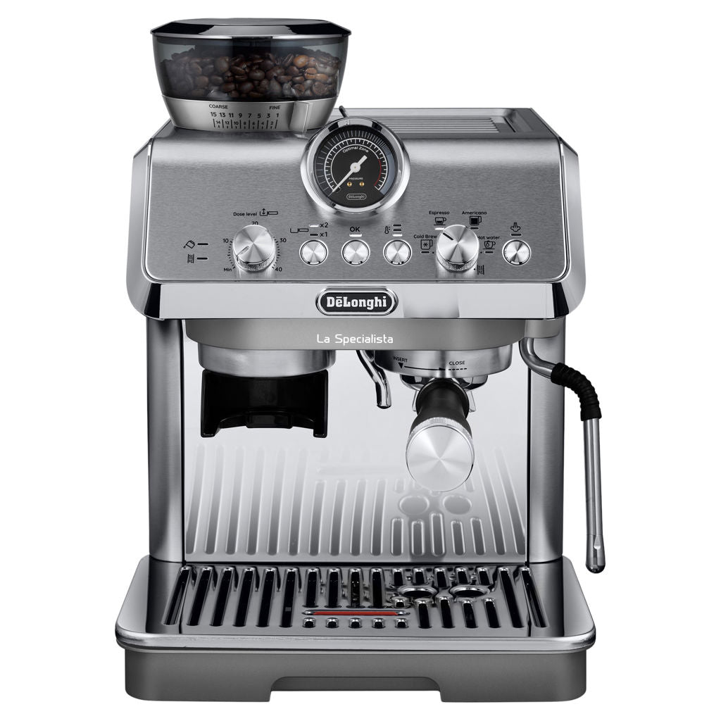De’Longhi La Specialista Arte Evo: Espresso Machine with Built-In Grinder, Cold Brew, 51 mm Portafilter