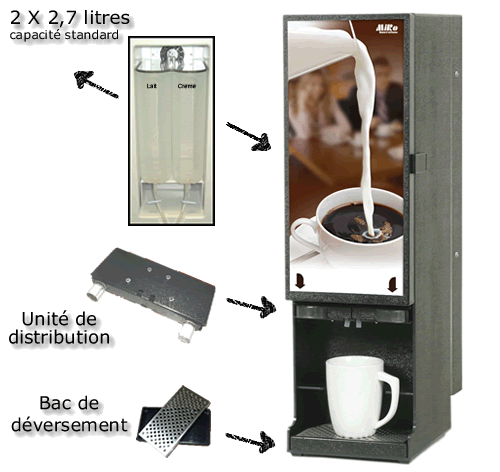 MIRO - Cream & milk dispenser