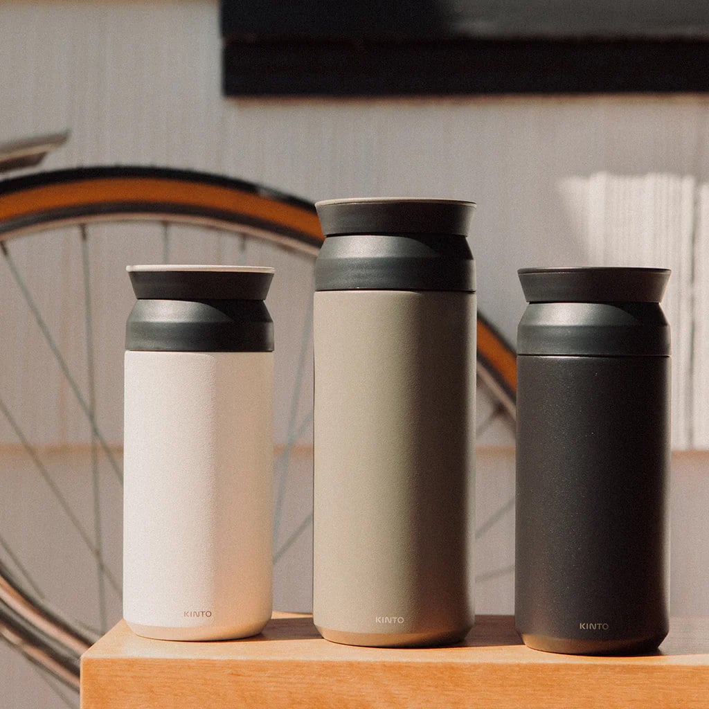 KINTO Travel Tumbler 500 ml : bouteille isotherme en acier inoxydable, chaud et froid 6 heures