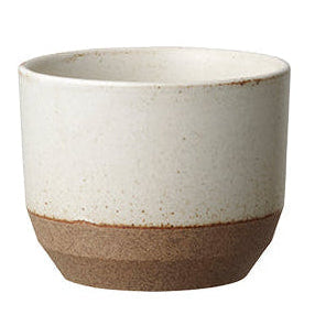 KINTO Ceramic Lab 180 ml: Hasami Porcelain Cup with Stoneware Look, for Cappuccino and Tea