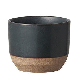 KINTO Ceramic Lab 180 ml: Hasami Porcelain Cup with Stoneware Look, for Cappuccino and Tea