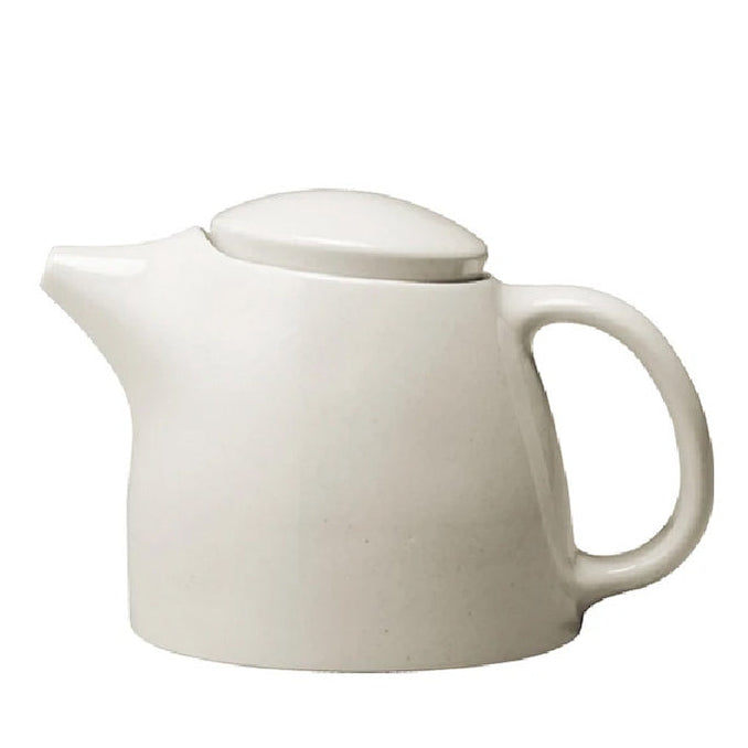 KINTO TOPO : théière en porcelaine blanche au design asymétrique, 400 ml