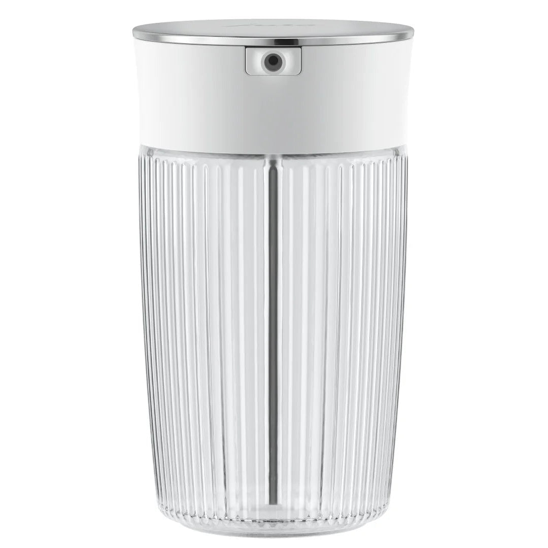 Jura Carafe à lait en verre 0,5 L : couvercle pivotant en acier inoxydable, adaptateurs silicone inclus