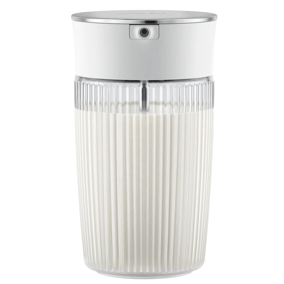 Jura Carafe à lait en verre 0,5 L : couvercle pivotant en acier inoxydable, adaptateurs silicone inclus