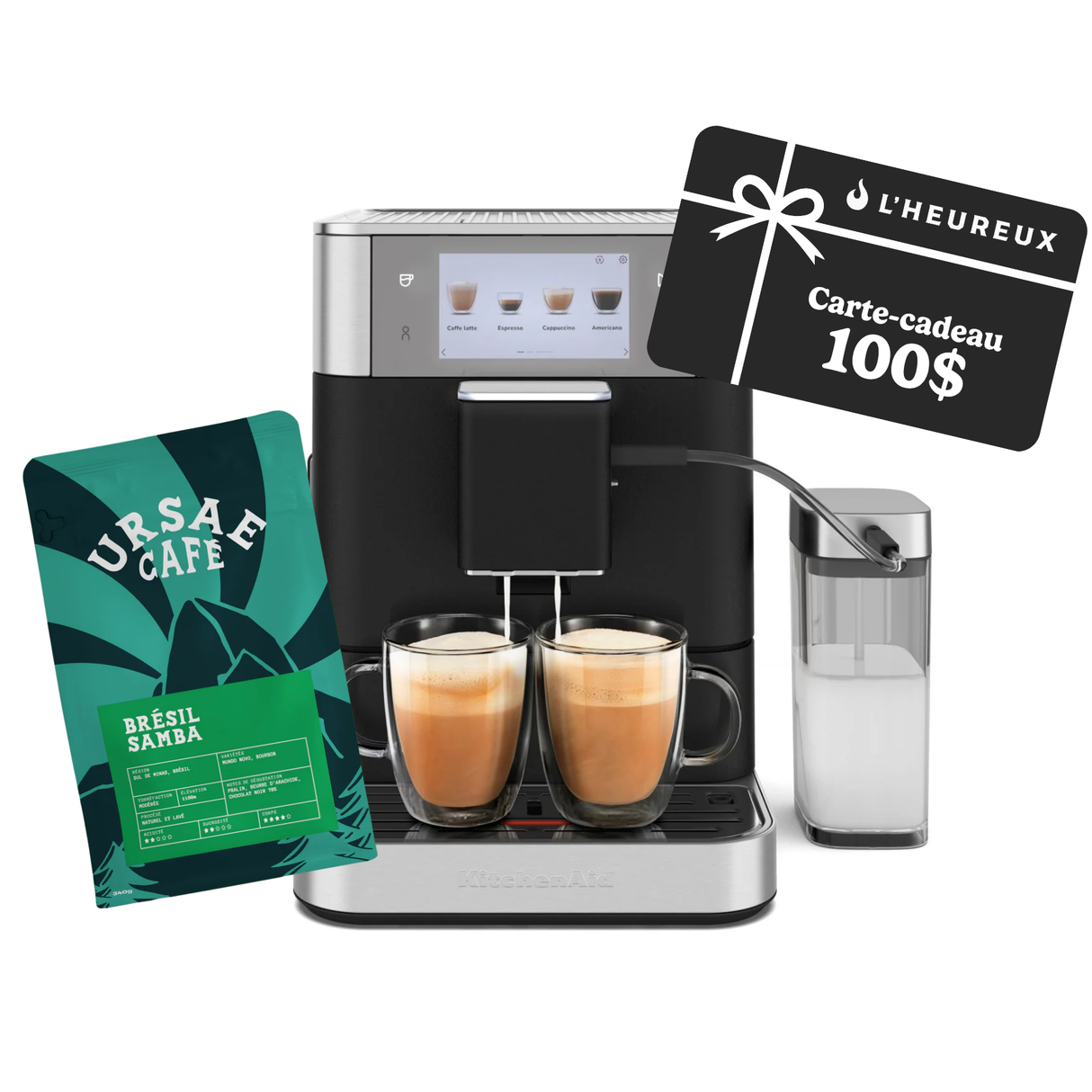 KitchenAid - Machine à espresso automatique KF8 + carte-cadeau gratuite de 100$