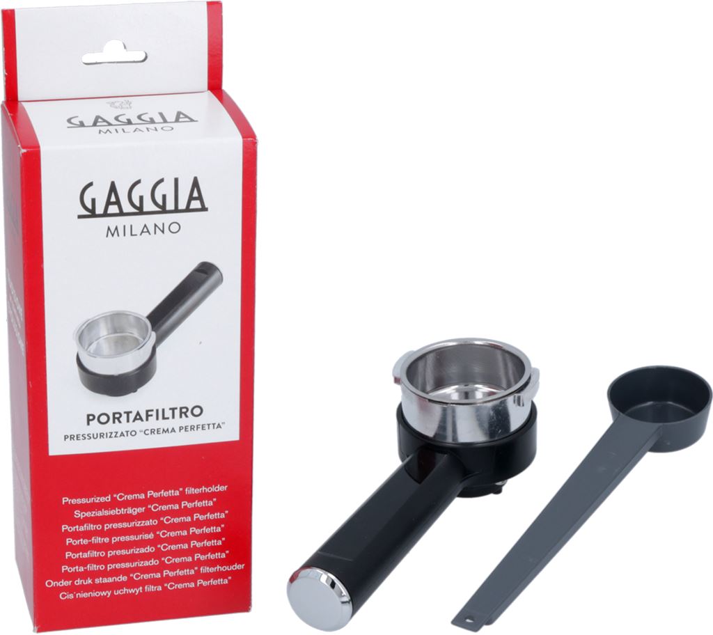 Gaggia - Complete pressurized filter holder in aluminum