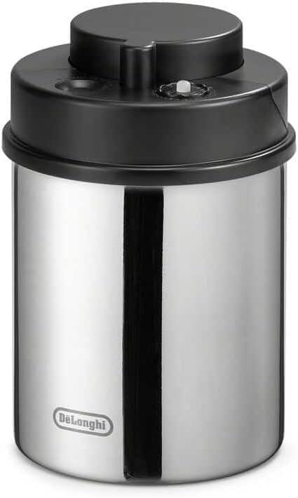 DeLonghi -Boîte à café sous vide en acier inoxydable (500 g)