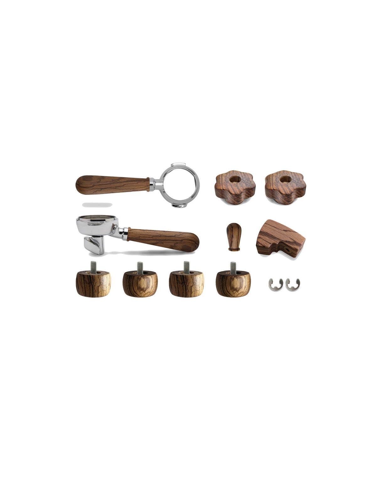 Lelit - Complete zebra wood kit compatible with Bianca