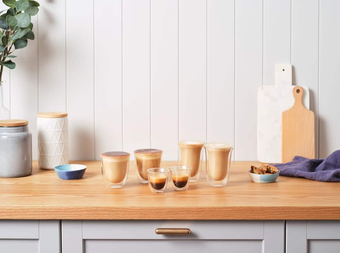 DeLonghi - Coffret de verres thermiques double paroi (6 unités)