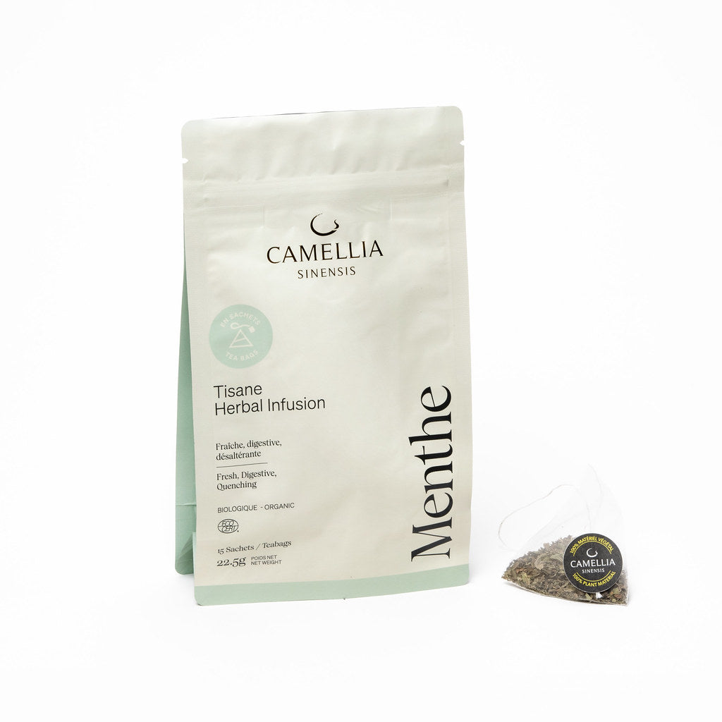 Camellia Sinensis - Menthe biologique (15 sachets)