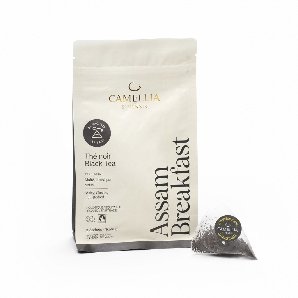 Camellia Sinensis - Assam breakfast biologique (15 sachets)