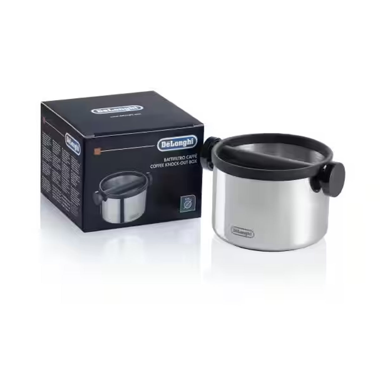 DeLonghi - Stainless steel grounds container (127 mm)