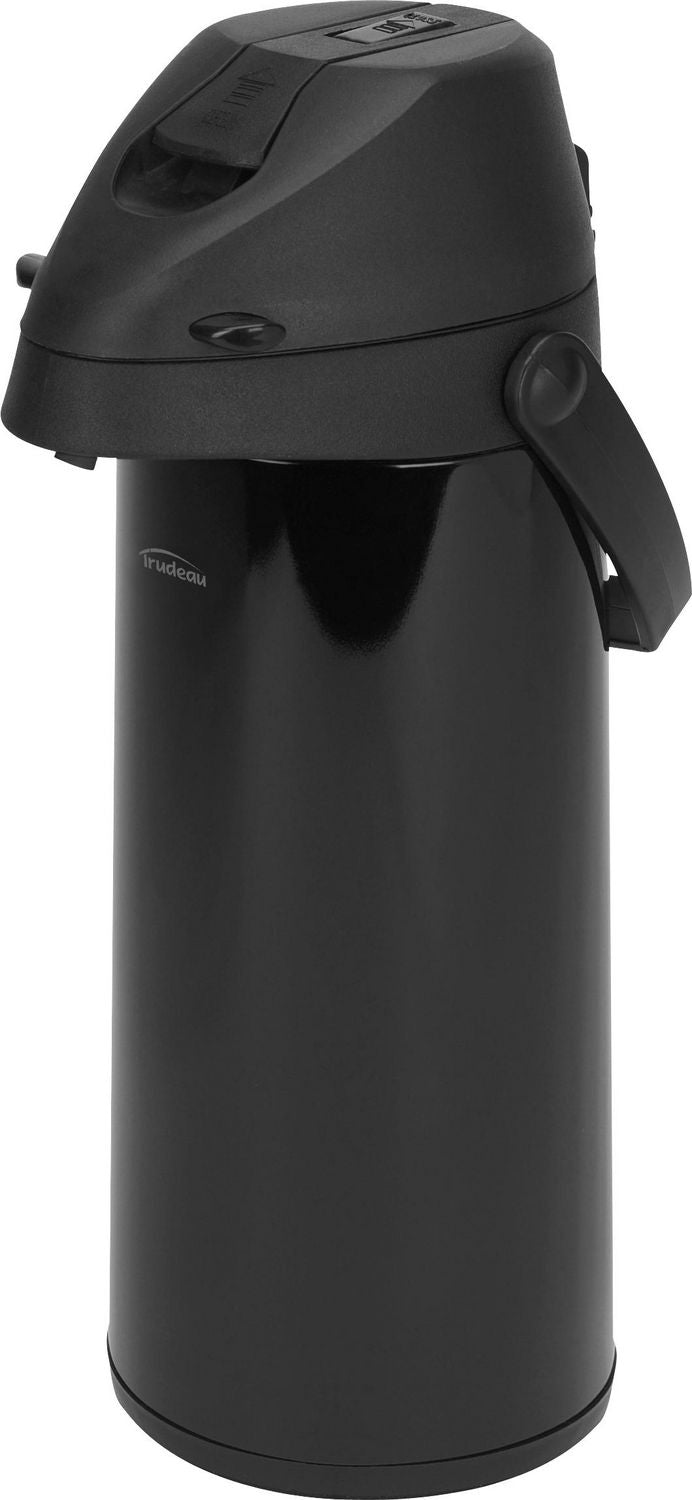 Trudeau - Pichet à pompe à isolation sous vide en verre