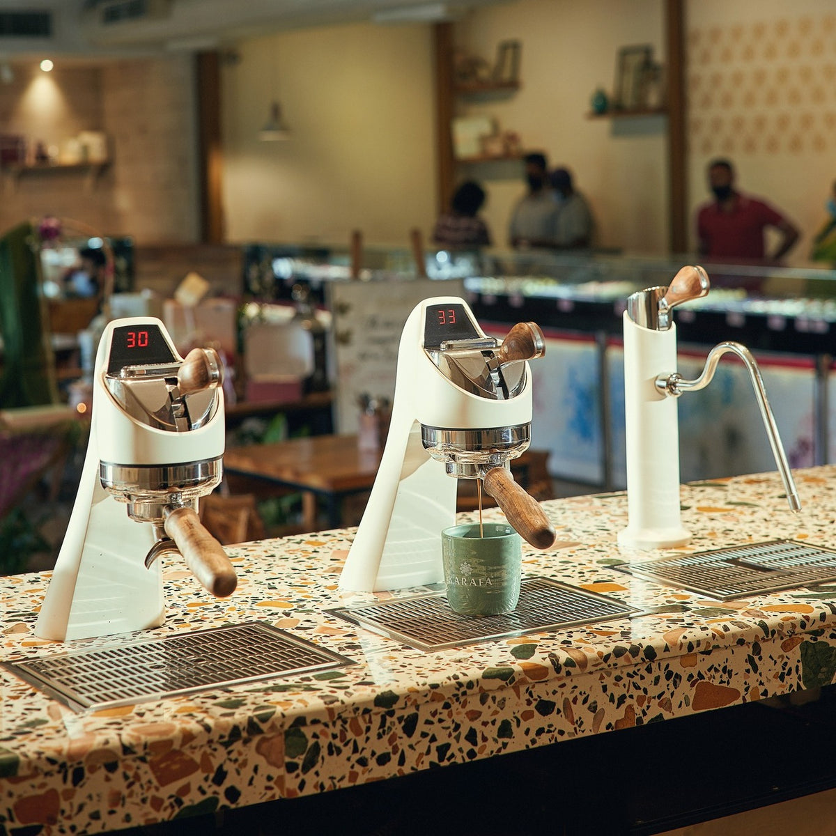 LaMarzocco - Machine à espresso manuelle Modbar Vapeur