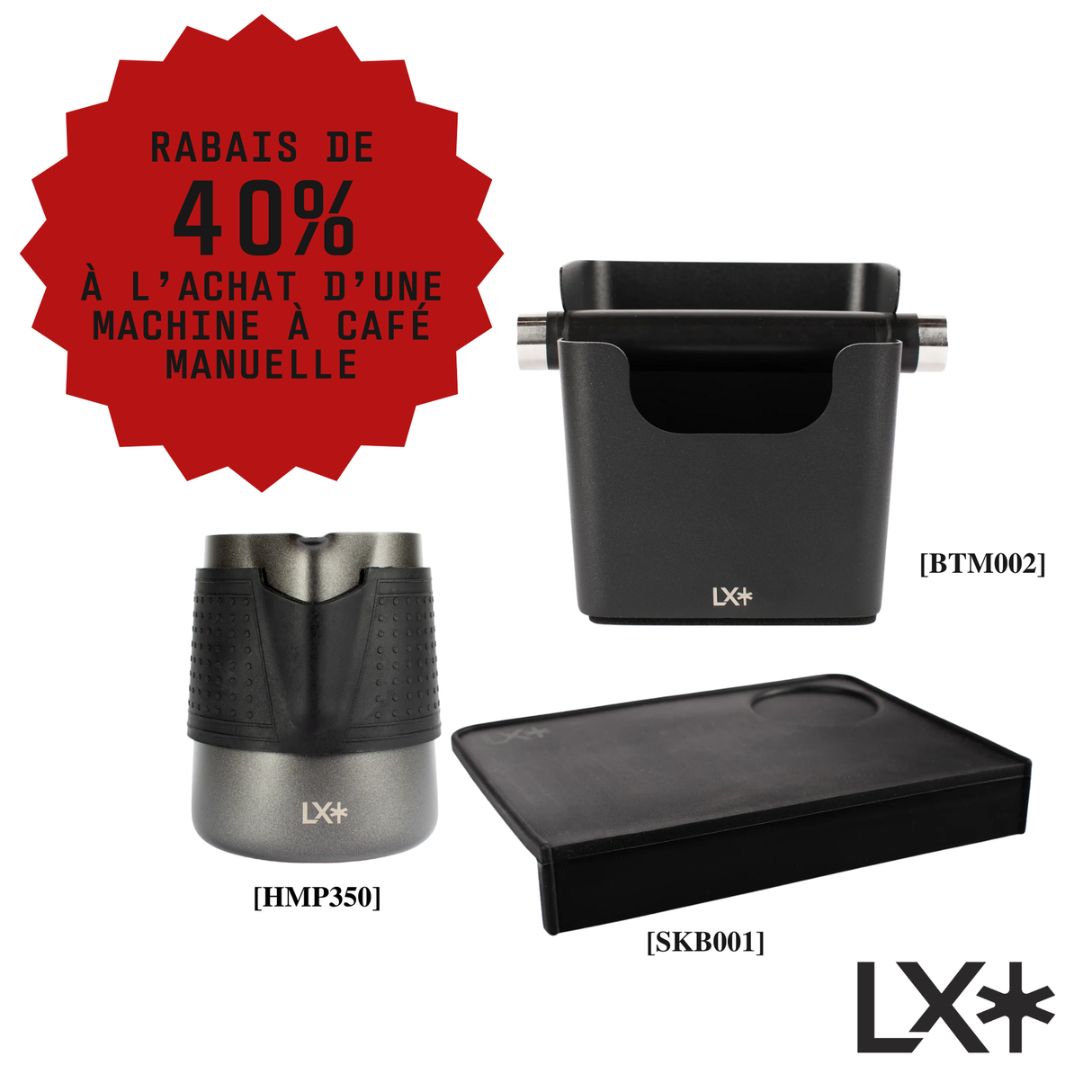 LX - Coffret barista