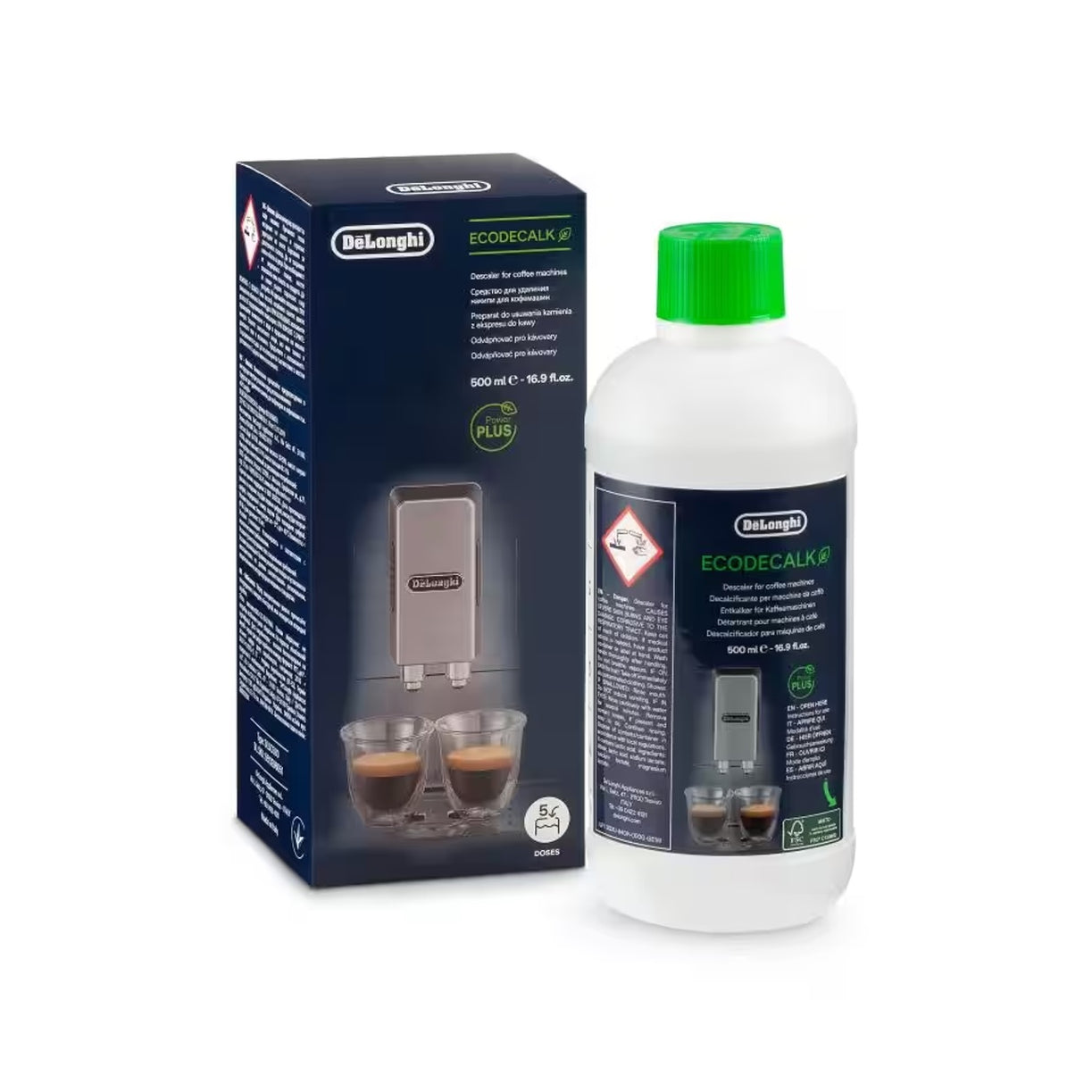 DeLonghi - Détartrant EcoDecalk 5 doses (500 mL)