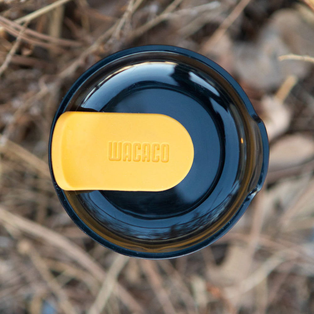 WACACO Octaroma Lungo 300 ml : tasse isotherme de voyage en acier inoxydable, couvercle anti-fuite