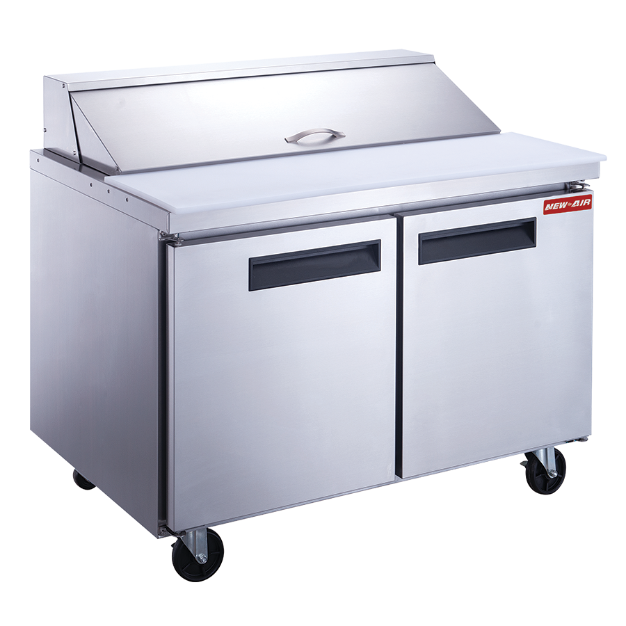 New Air - Table à Salade NPT-048-SA / 11.47 P3 (2 portes inox)