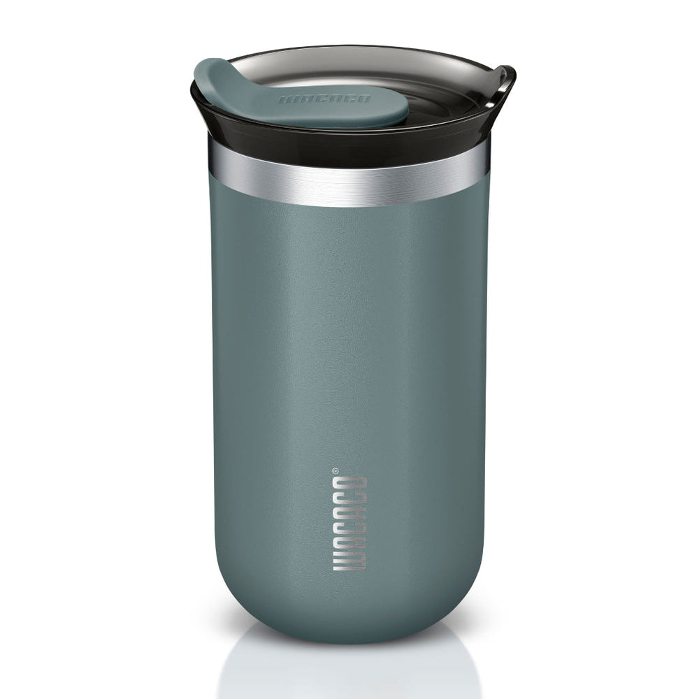 WACACO Octaroma Lungo 300 ml : tasse isotherme de voyage en acier inoxydable, couvercle anti-fuite