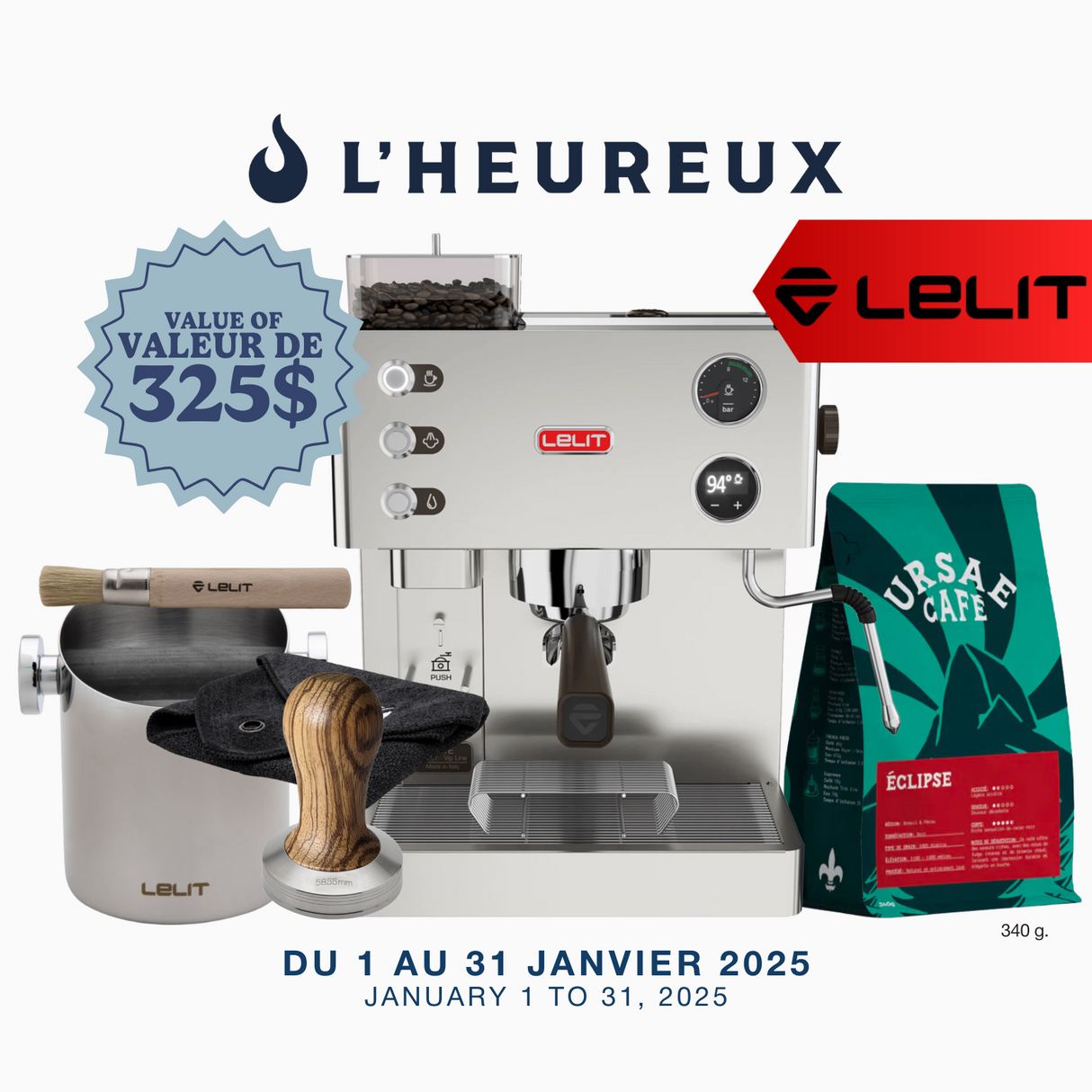 Lelit - Kate PL82T: Cadeaux avec achat