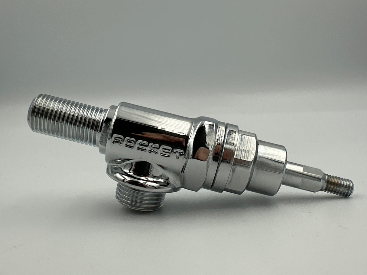 Robinet chromé assemblé