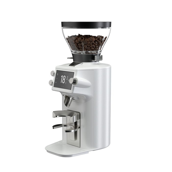 Moulin espresso Mahlkönig E64 WS blanc mat avec dosage par poids