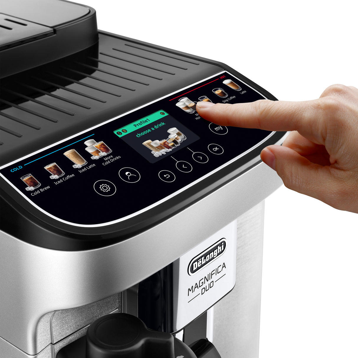 DeLonghi - Machine à café automatique Magnifica Duo