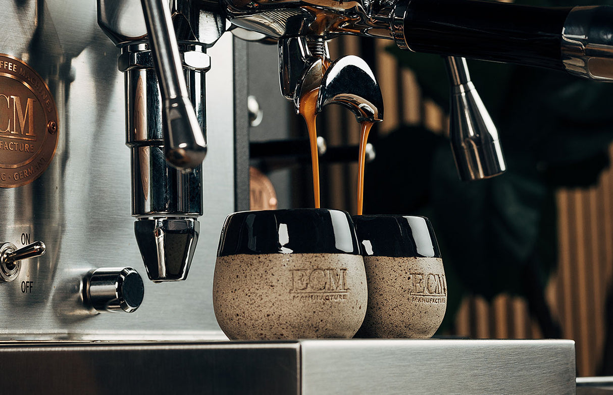 ECM - Ensemble de 2 tasses espresso Grès