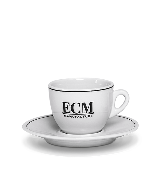 ECM - Tasse à cappuccino avec soucoupe