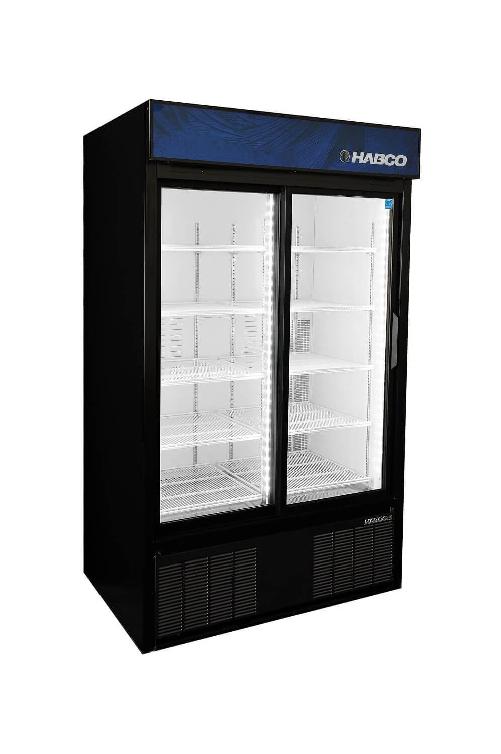 Habco - ESM42-HC 2 Sliding Door Refrigerator (47.5Lx31Dx78H)