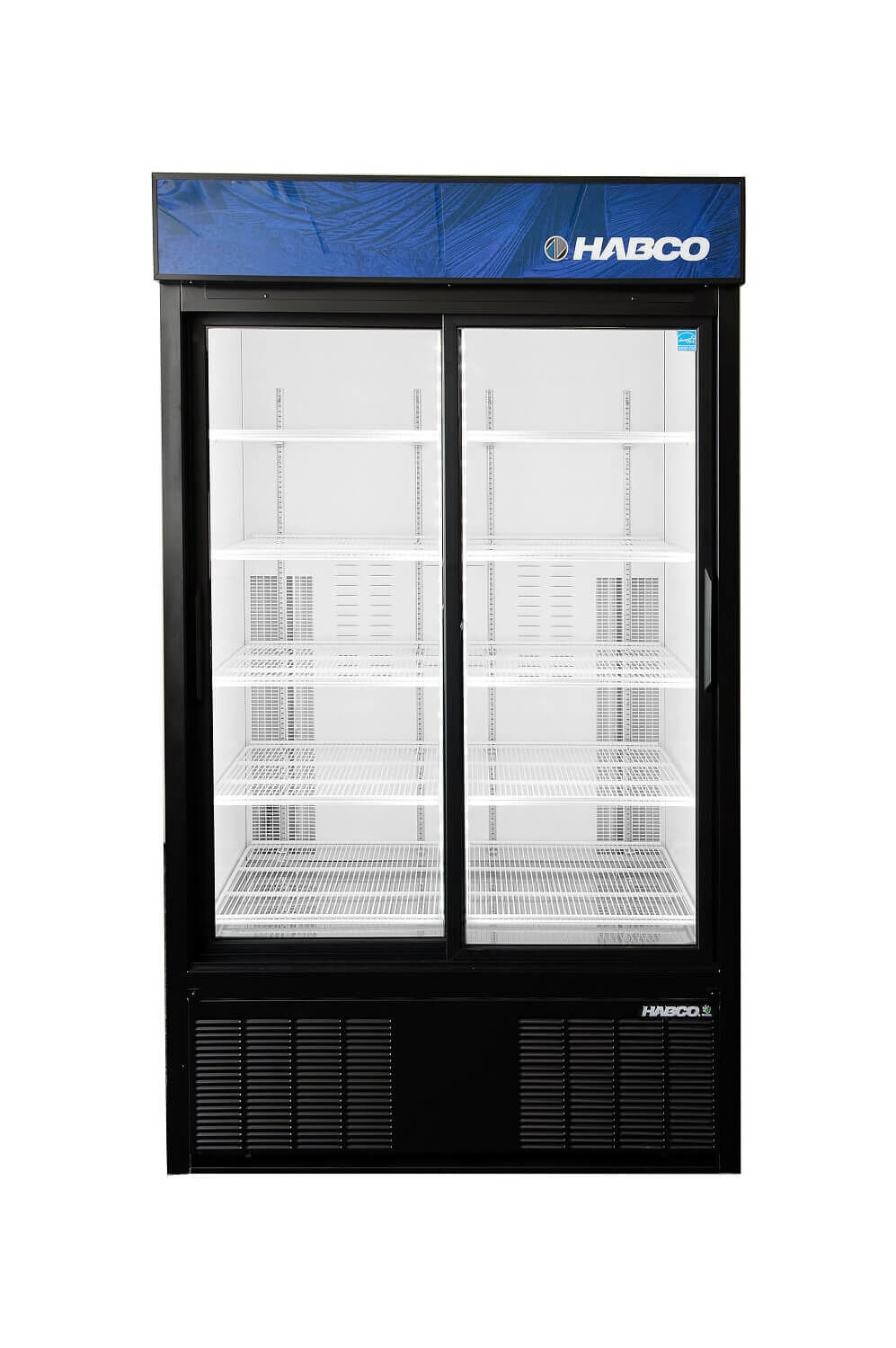 Habco - ESM42-HC 2 Sliding Door Refrigerator (47.5Lx31Dx78H)