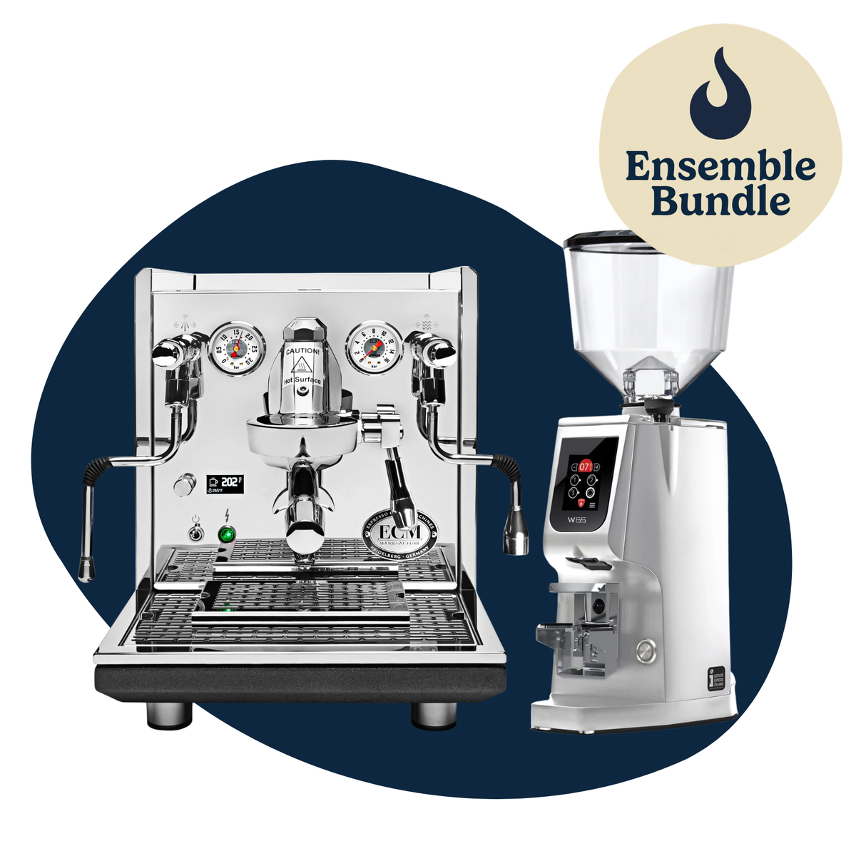 Ensemble ECM Synchronika II & Eureka W65 Chrome