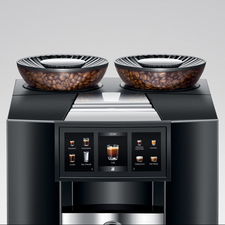 Jura GIGA 10 : machine à café automatique haut de gamme, double broyeur céramique, Cold Extraction Process