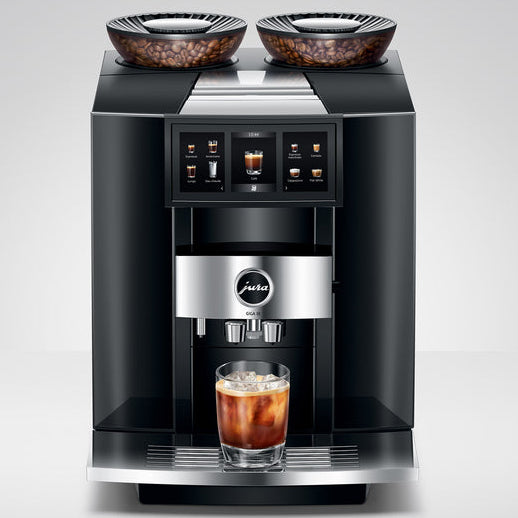 Jura GIGA 10 : machine à café automatique haut de gamme, double broyeur céramique, Cold Extraction Process