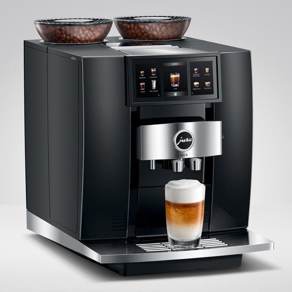 Jura GIGA 10 : machine à café automatique haut de gamme, double broyeur céramique, Cold Extraction Process