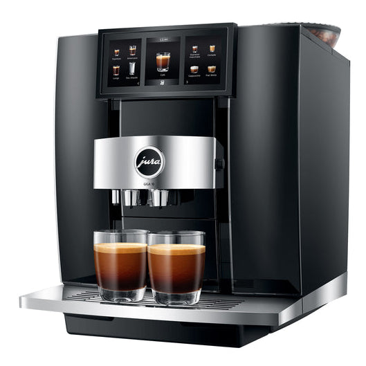 Jura GIGA 10 : machine à café automatique haut de gamme, double broyeur céramique, Cold Extraction Process