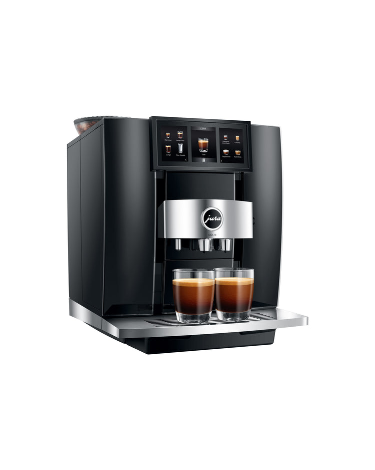 Jura Giga 10 — Vue de dessus machine espresso pro
