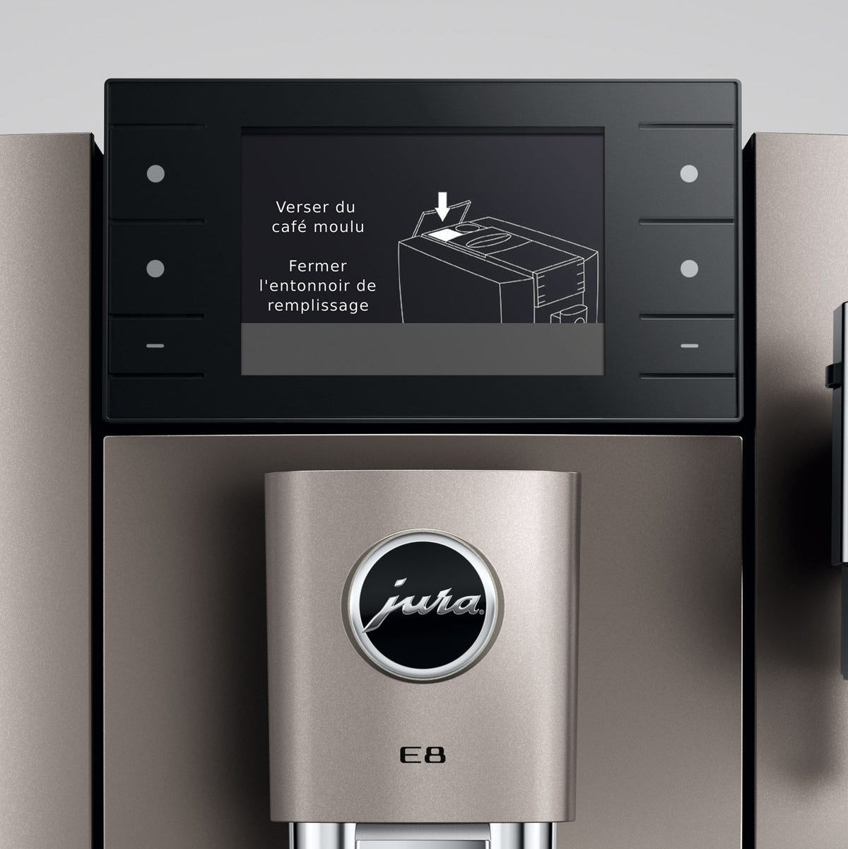 JURA E8 (5th Generation): Automatic Espresso Machine, P.A.G.2 Grinder, 27 Specialties