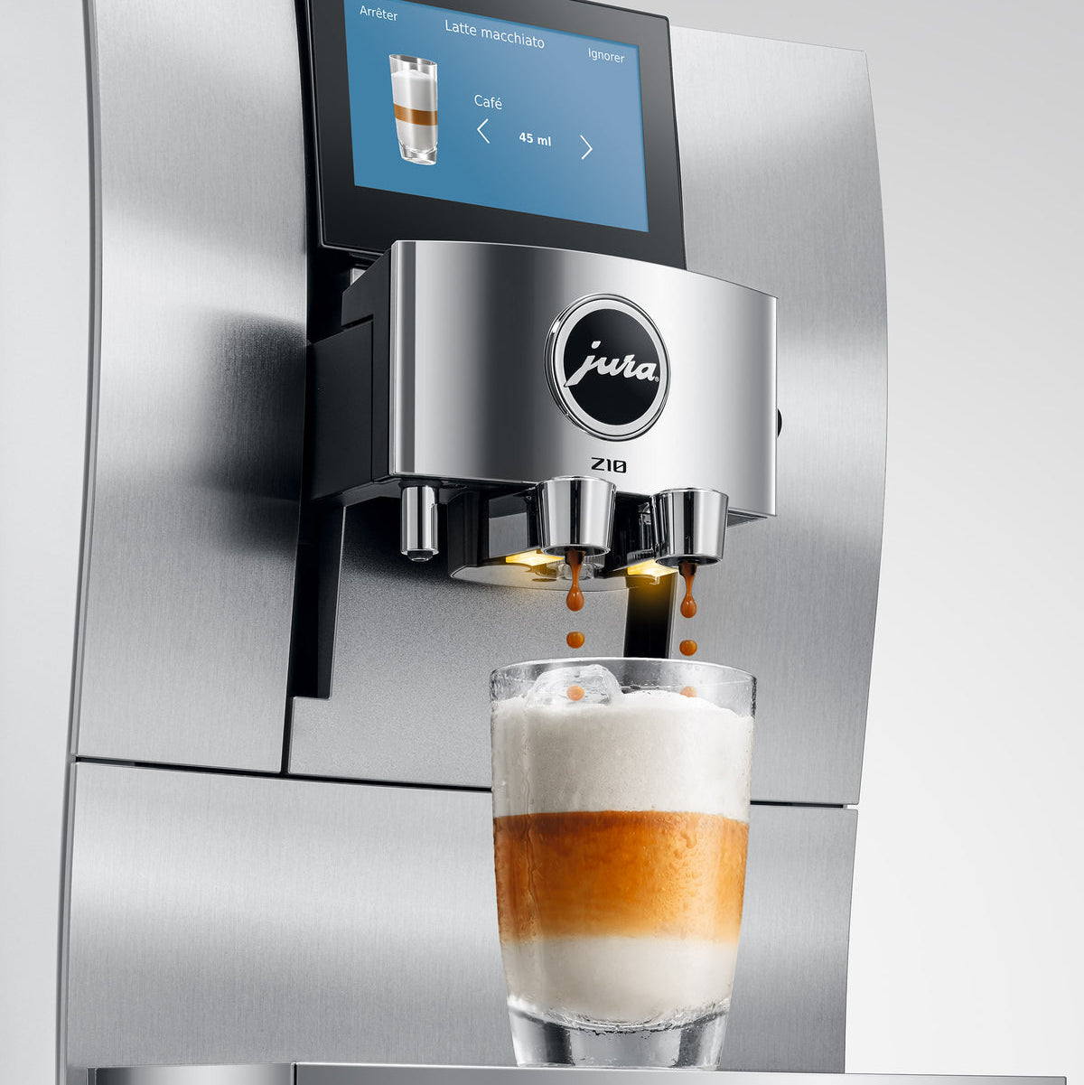 JURA Z10 (2nd Generation): Automatic Espresso Machine, 51 Specialties, P.R.G.2+ Grinder