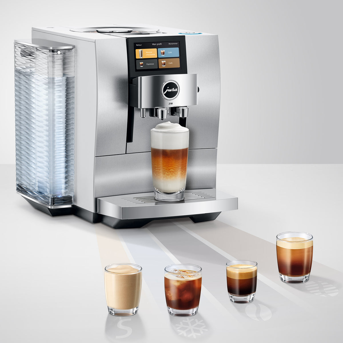 JURA Z10 (2nd Generation): Automatic Espresso Machine, 51 Specialties, P.R.G.2+ Grinder