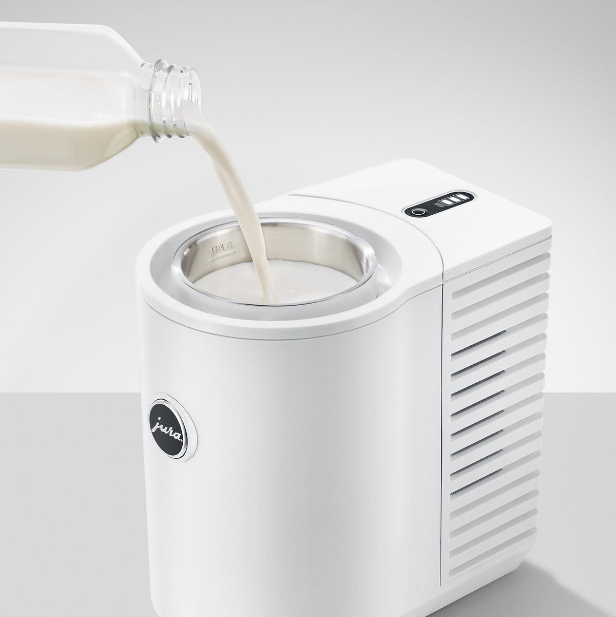 JURA Cool Control 1 L: Milk Cooler, Peltier Cooling to 4 °C, Black or White