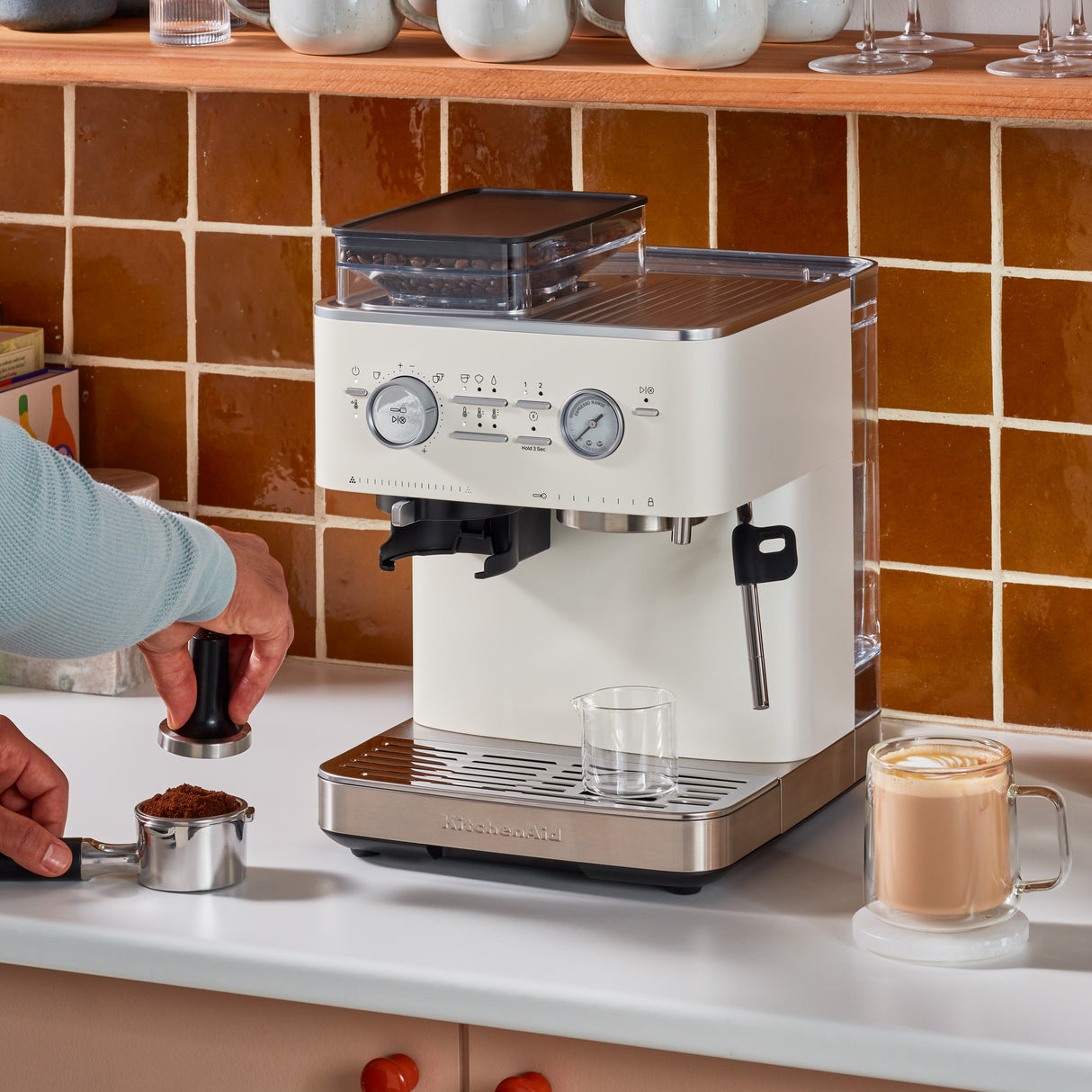 KitchenAid KES6551 Semi-Automatic Espresso Machine