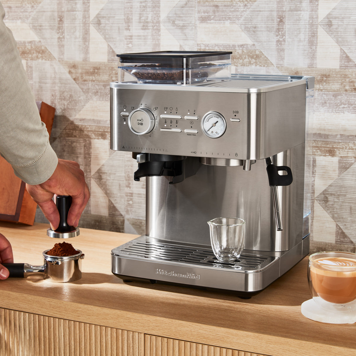 KitchenAid KES6551 Semi-Automatic Espresso Machine
