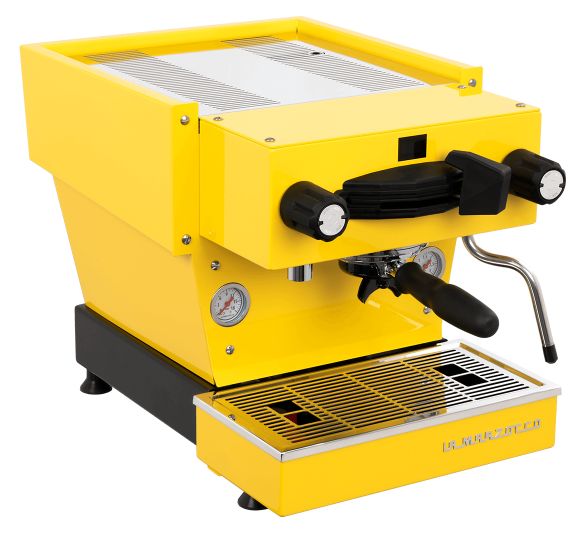 La Marzocco Linea Mini R — Vue de dessus machine espresso
