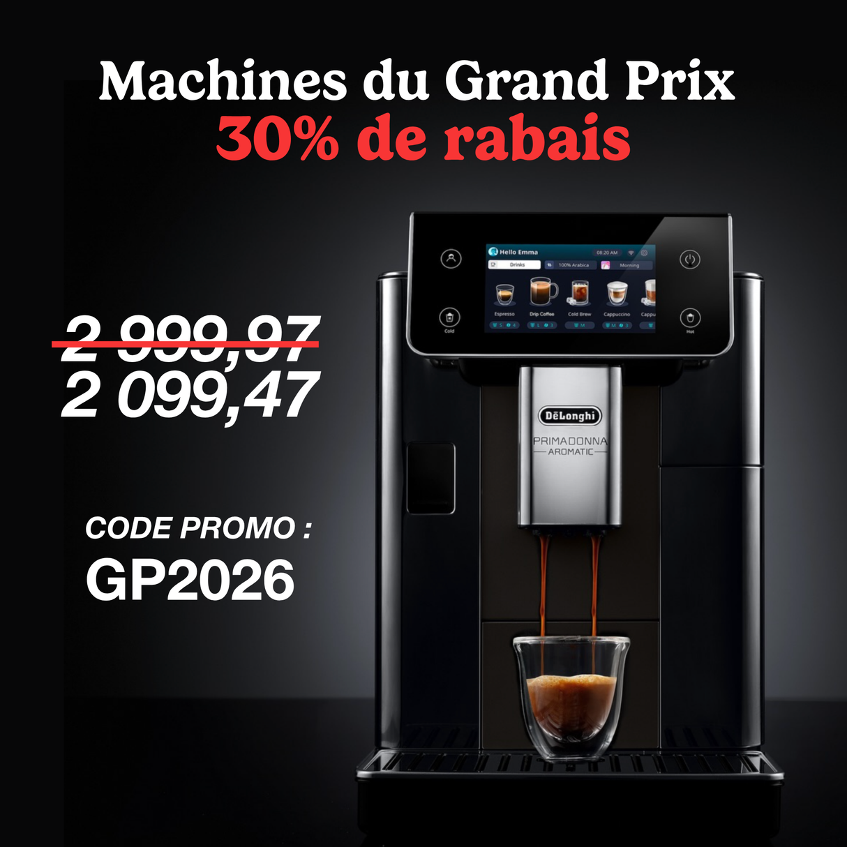 DeLonghi - Primadonna Aromatic Automatic Espresso Machine (Demo)