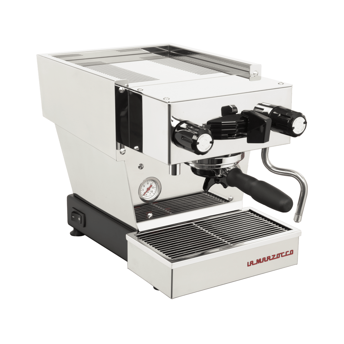 La Marzocco Linea Micra — Machine à espresso domestique compacte, double chaudière, groupe saturé, 58 mm