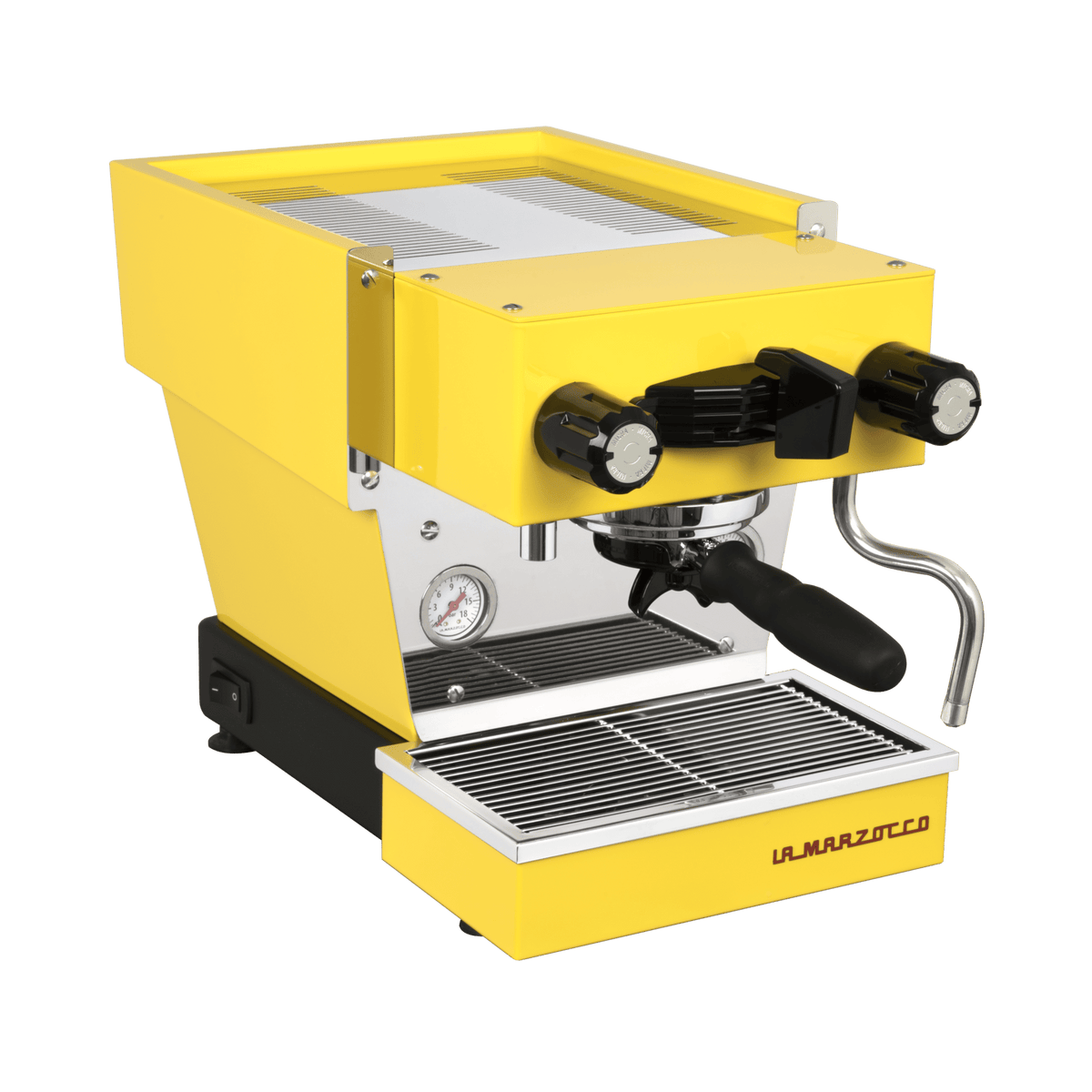La Marzocco Linea Micra — Machine à espresso domestique compacte, double chaudière, groupe saturé, 58 mm