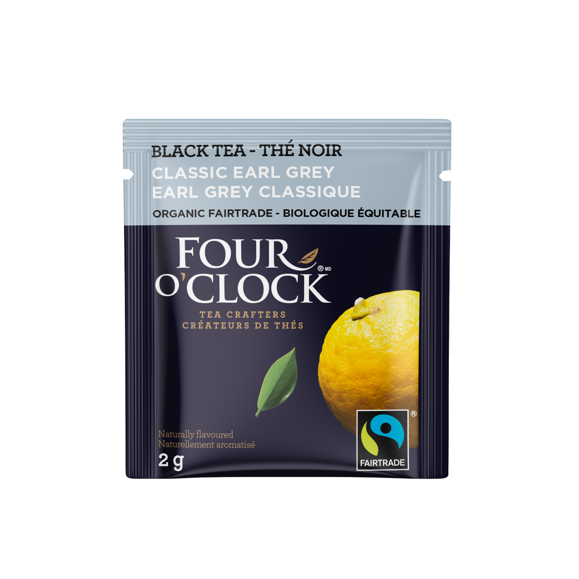 Four O'Clock - Thé noir Earl Grey biologique & équitable (16 sachets)