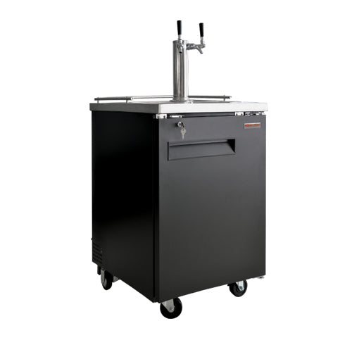 New Air - Dispensateur à bière NBD-23-SB 7.8 P3 23.5"L x30"W x 41"H (1 porte avec serrure et 1 tour à bière double)